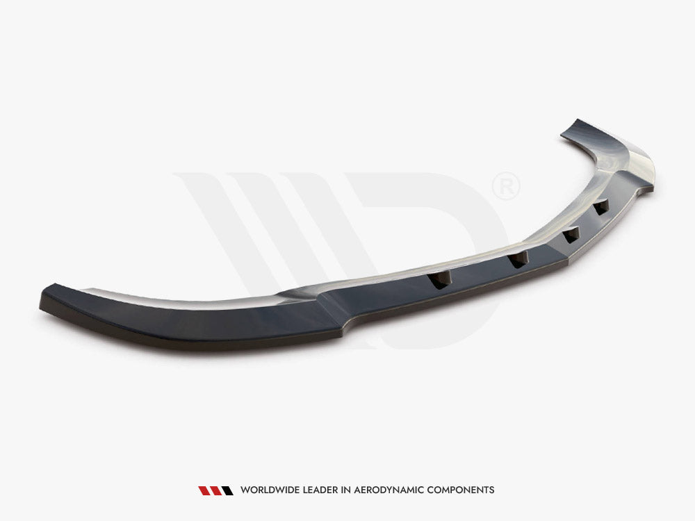 Front Splitter V.2 Mercedes-Benz C Coupe / Sedan / Estate AMG-Line C204 / W204 Facelift / S204 Facelift