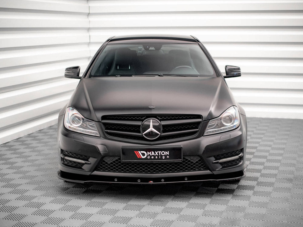 Front Splitter V.2 Mercedes-Benz C Coupe / Sedan / Estate AMG-Line C204 / W204 Facelift / S204 Facelift