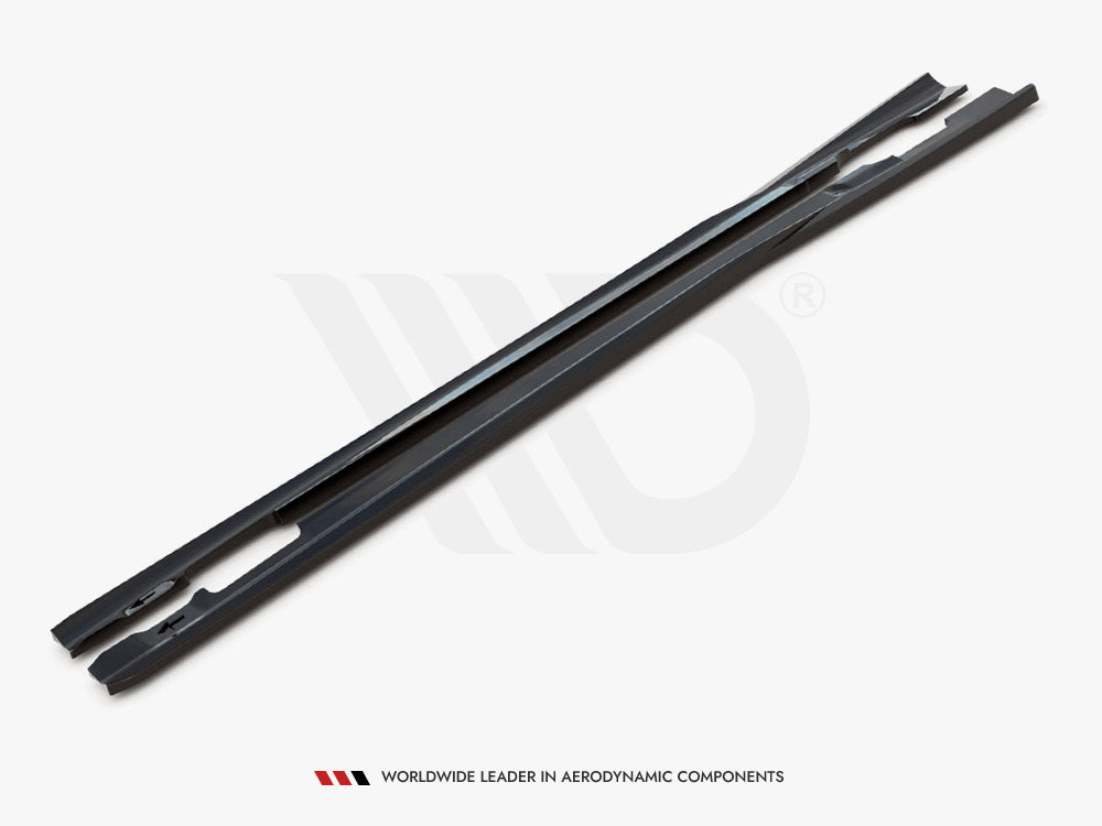 Side Skirts Diffusers Mercedes-Benz C Coupe / Sedan / Estate AMG-Line C204 / W204 Facelift / S204 Facelift