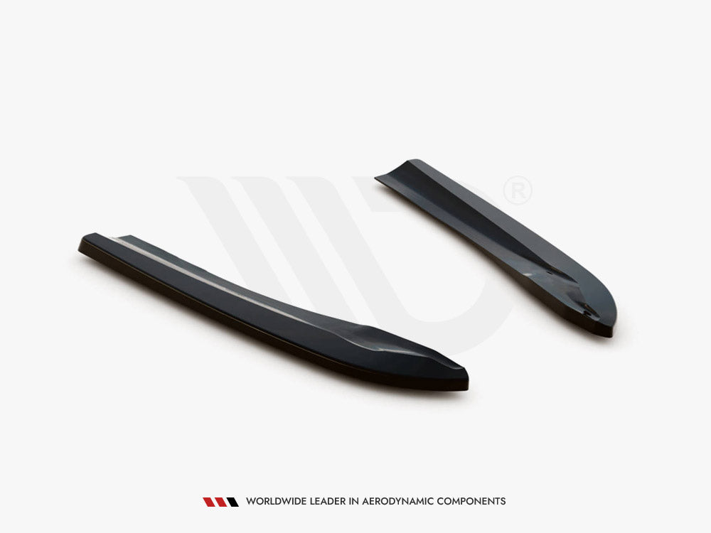 Rear Side Splitters Mercedes-Benz C Coupe / Sedan / Estate AMG-Line C204 / W204 Facelift / S204 Facelift