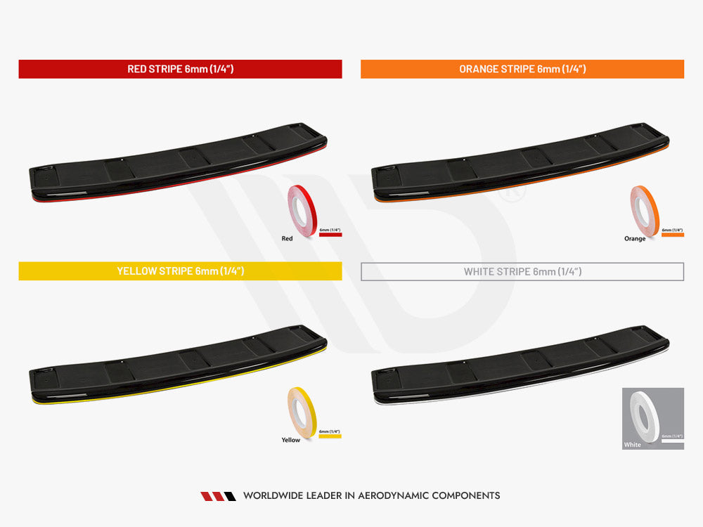 Central Rear Splitter Volvo S60 R-Design Mk2