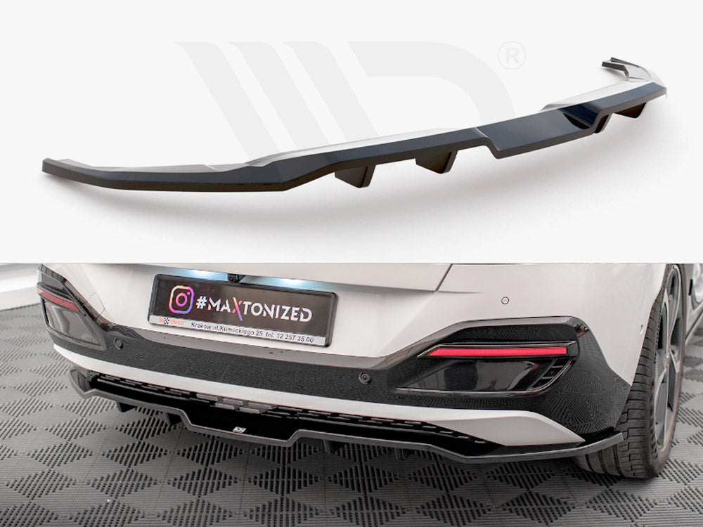 Central Rear Splitter (Vertical Bars) Kia EV6 GT-Line Mk1