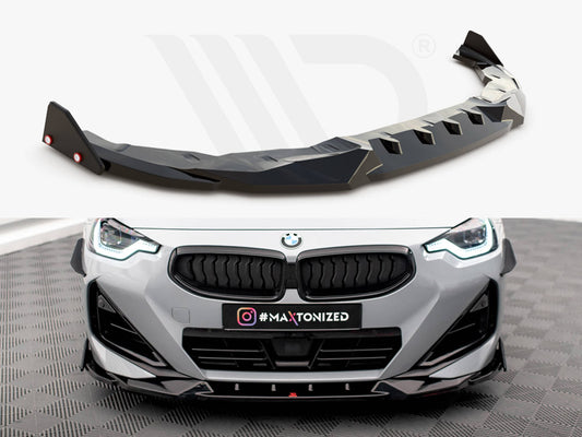 Front Splitter V.2 + Flaps BMW 2 Coupe M-Pack / M240i G42