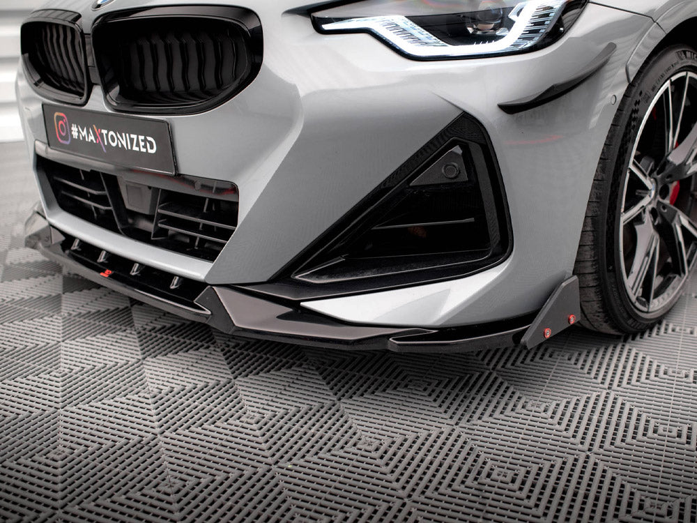 Front Splitter V.2 + Flaps BMW 2 Coupe M-Pack / M240i G42