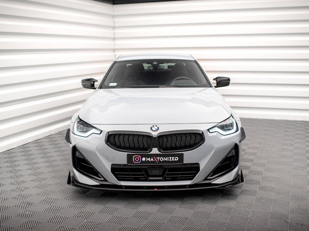 Street PRO Front Splitter + Flaps BMW 2 Coupe M-Pack / M240i G42