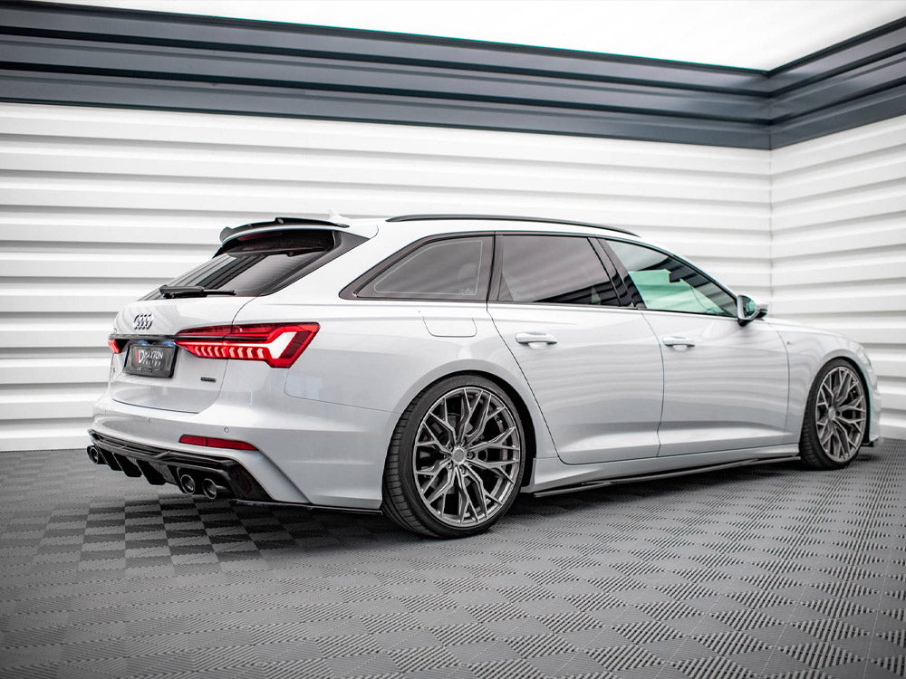 Rear Valance + Exhaust Ends Imitation Audi S6 / A6 S-Line C8