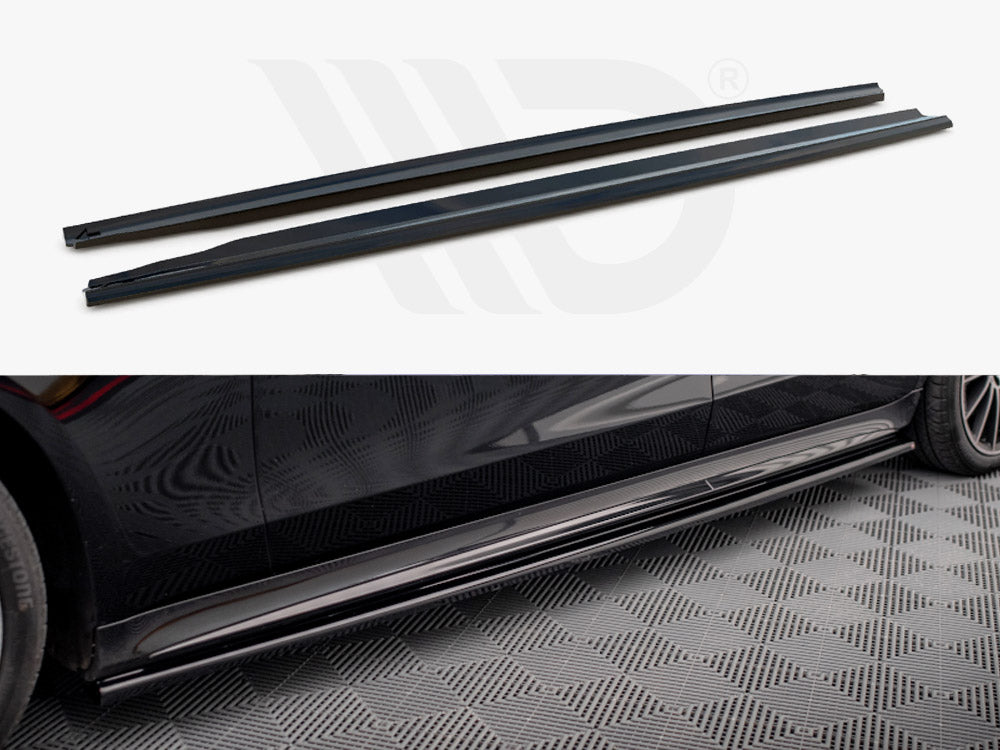 Side Skirts Diffusers Mercedes S Long AMG-Line V223