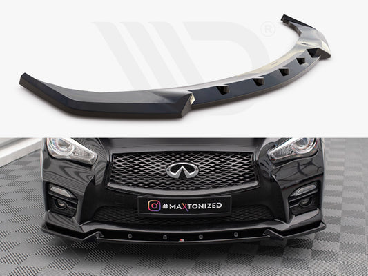 Front Splitter V.2 Infiniti Q50 S Mk1