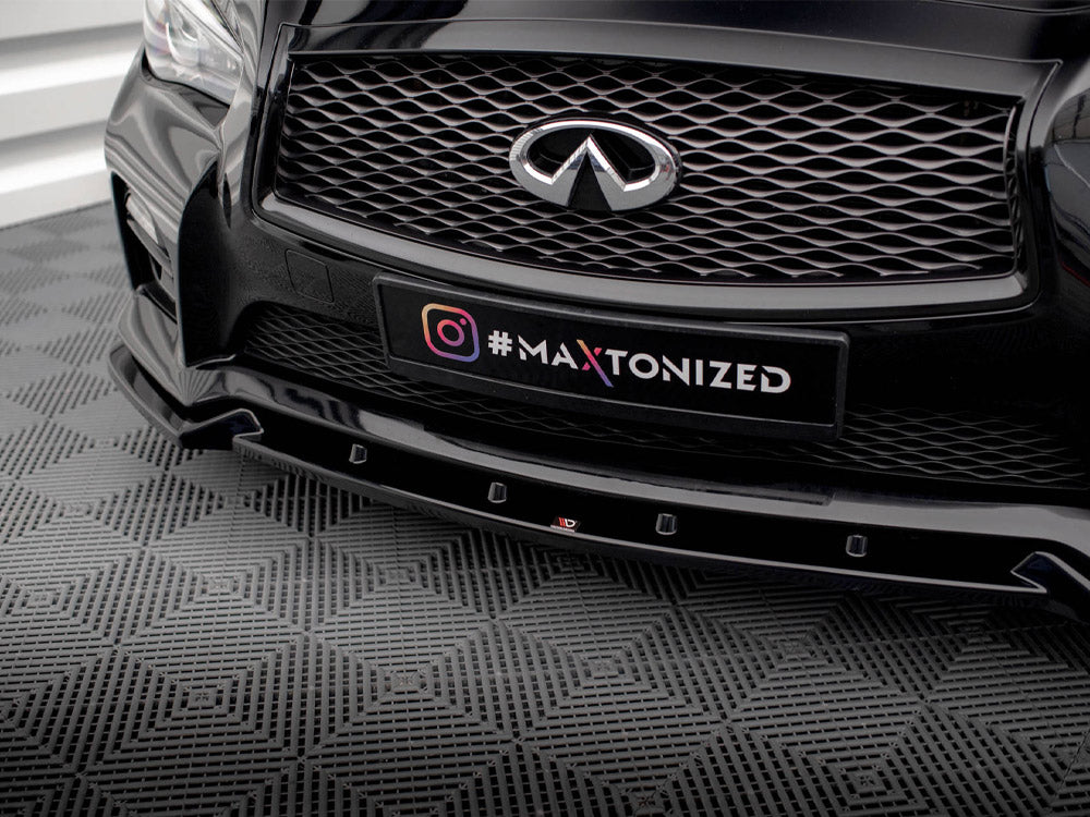 Front Splitter V.2 Infiniti Q50 S Mk1