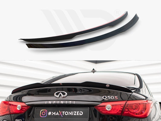 Spoiler CAP Infiniti Q50 S Mk1