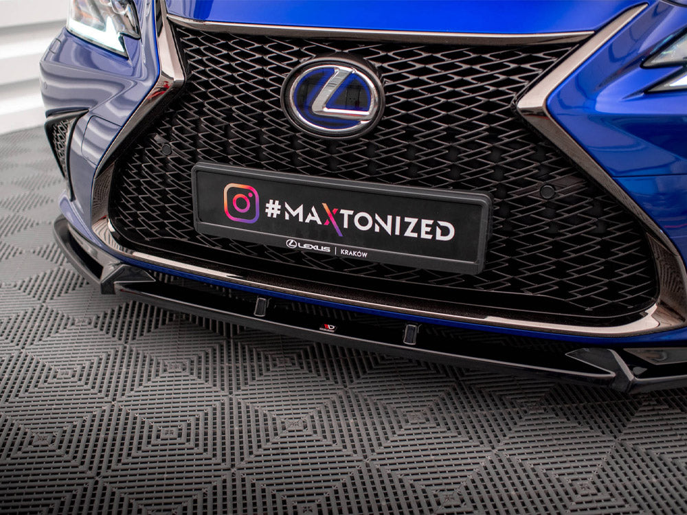 Front Splitter V.2 Lexus ES F Sport Mk7