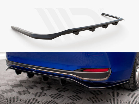 Central Rear Splitter (Vertical Bars) Lexus ES F Sport Mk7