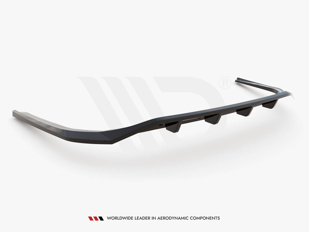 Central Rear Splitter (Vertical Bars) Lexus ES F Sport Mk7