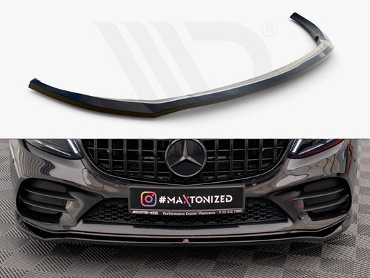 Front Splitter V.1 Mercedes-Benz C AMG Line Sedan / Coupe W205 / C205 Facelift