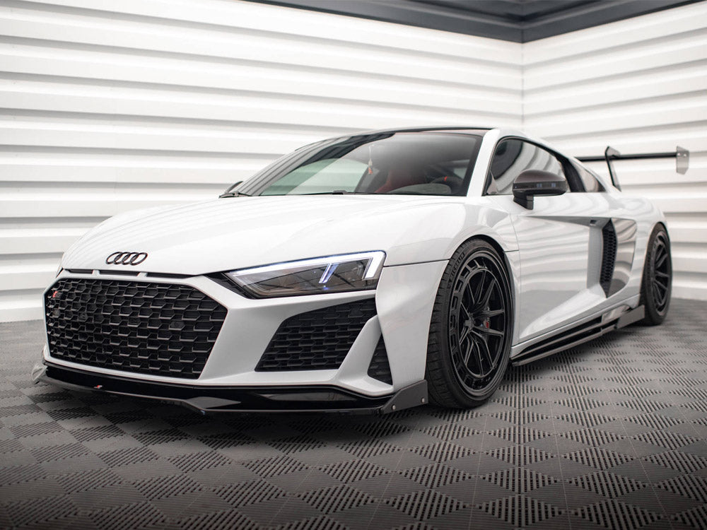 Front Splitter V.3 + Flaps Audi R8 Mk2 Facelift