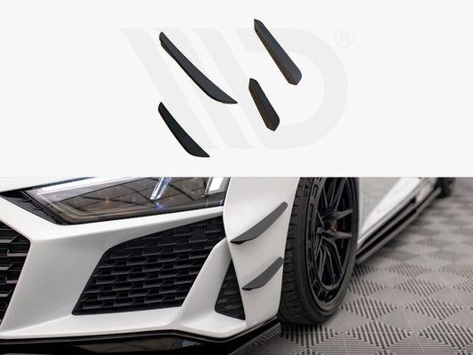 Front Bumper Wings (Canards) Audi R8 Mk2 Facelift