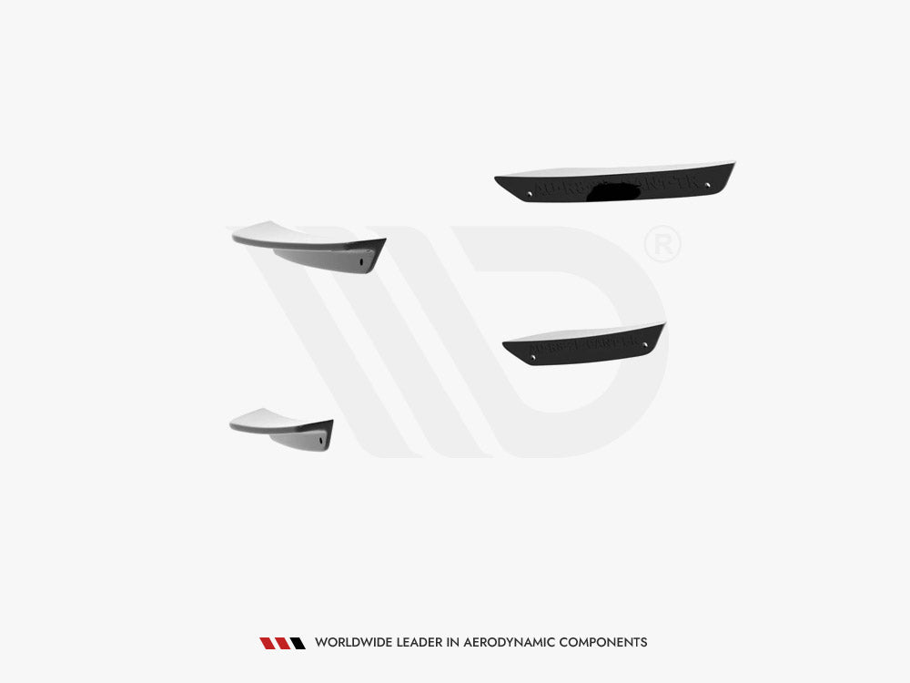 Front Bumper Wings (Canards) Audi R8 Mk2 Facelift