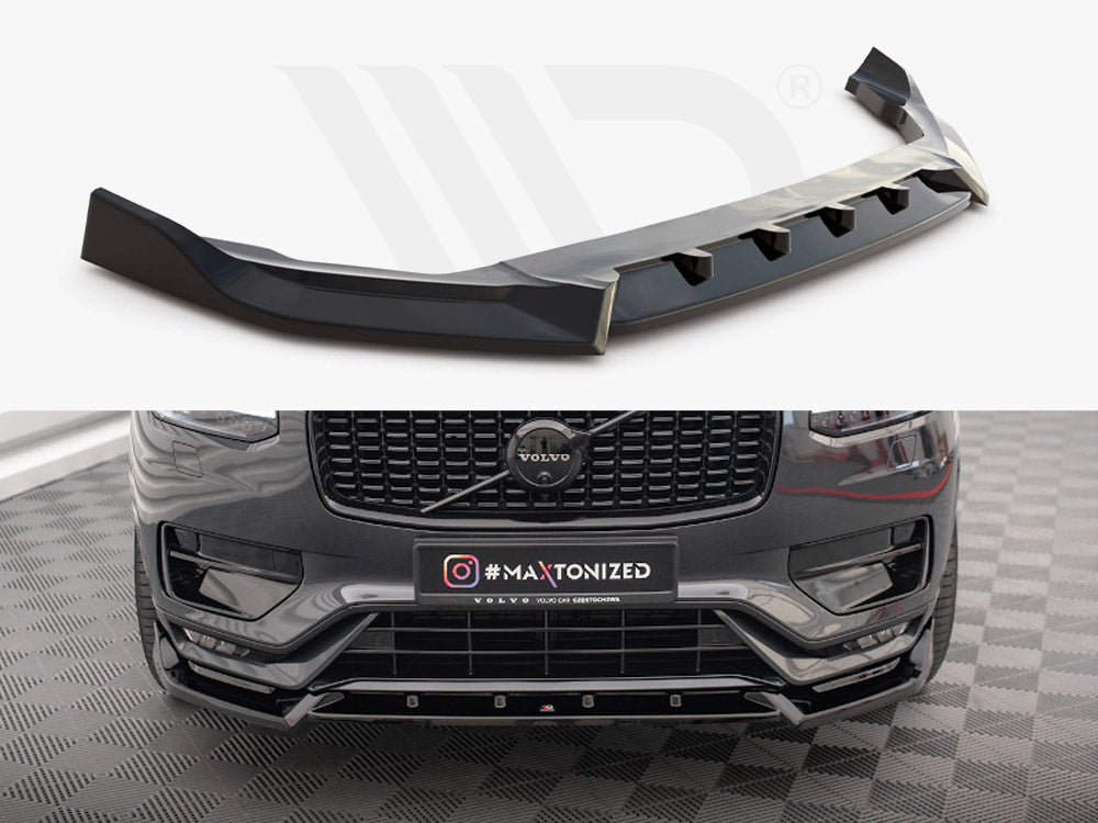 Front Splitter V.2 Volvo XC90 R-Design Mk2 Facelift