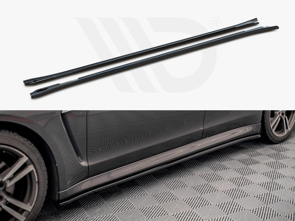 Side Skirts Diffusers V.2 Porsche Panamera / Panamera Diesel / Panamera Turbo 970