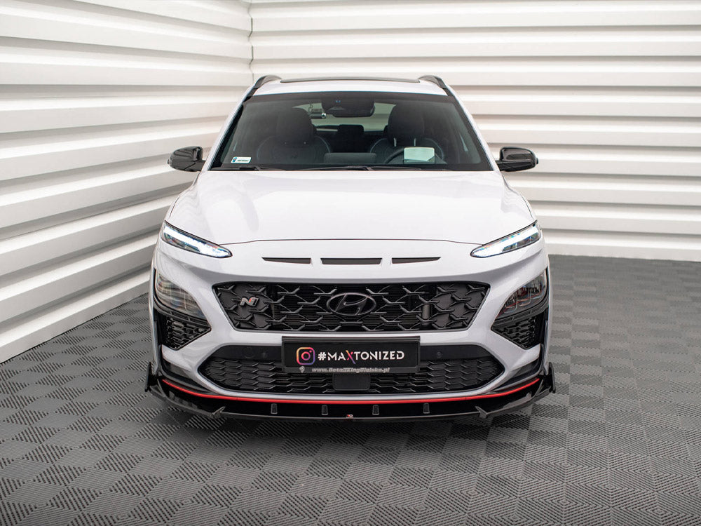 Front Splitter V.2 + Flaps Hyundai Kona N Mk1