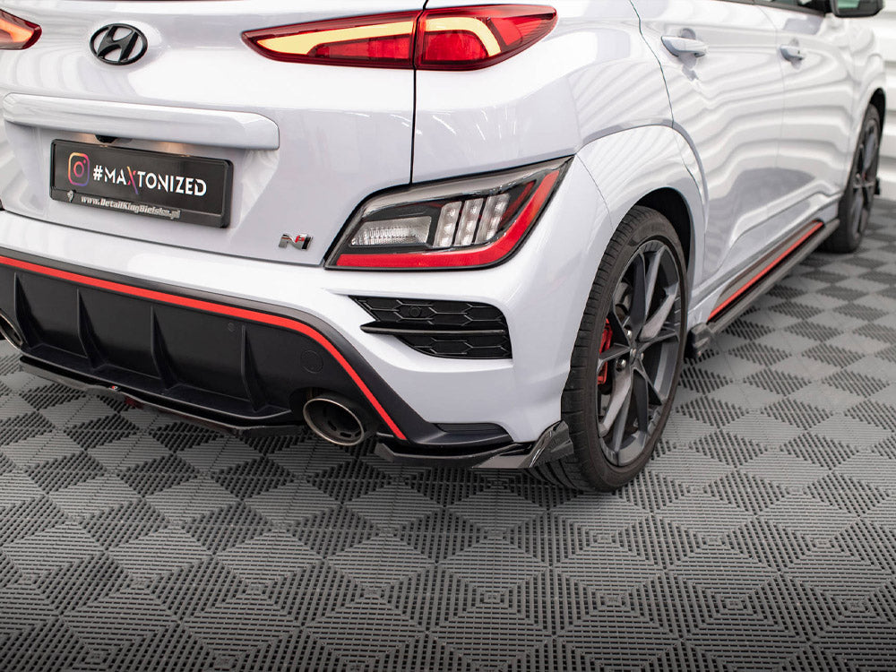 Rear Side Splitters V.2 Hyundai Kona Mk1