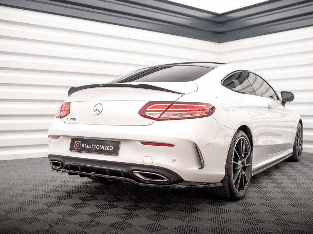 Spoiler CAP Mercedes C W205 Coupe AMG-Line