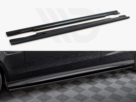 Side Skirts Diffusers Mercedes E63 AMG / AMG-Line Sedan W212 Facelift