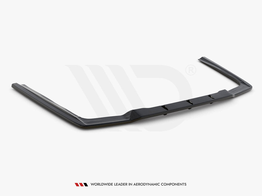 Central Rear Splitter (Vertical Bars) Mercedes E63 AMG Sedan W212 Facelift