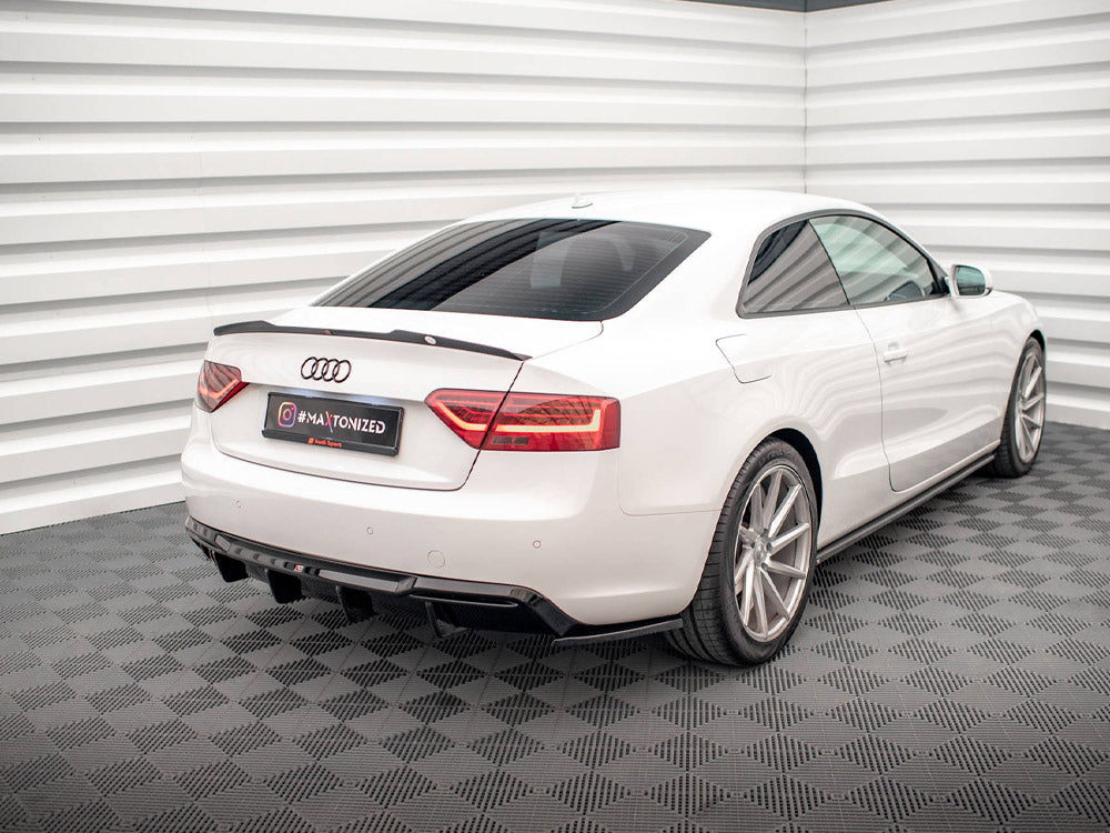 Rear Side Splitters Audi A5 Coupe 8T Facelift