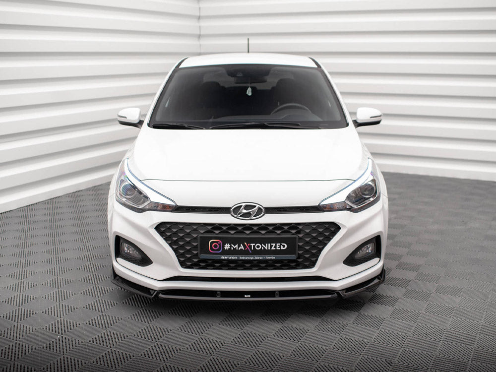 Front Splitter Front Splitter V.2 Hyundai I20 Mk2 Facelift