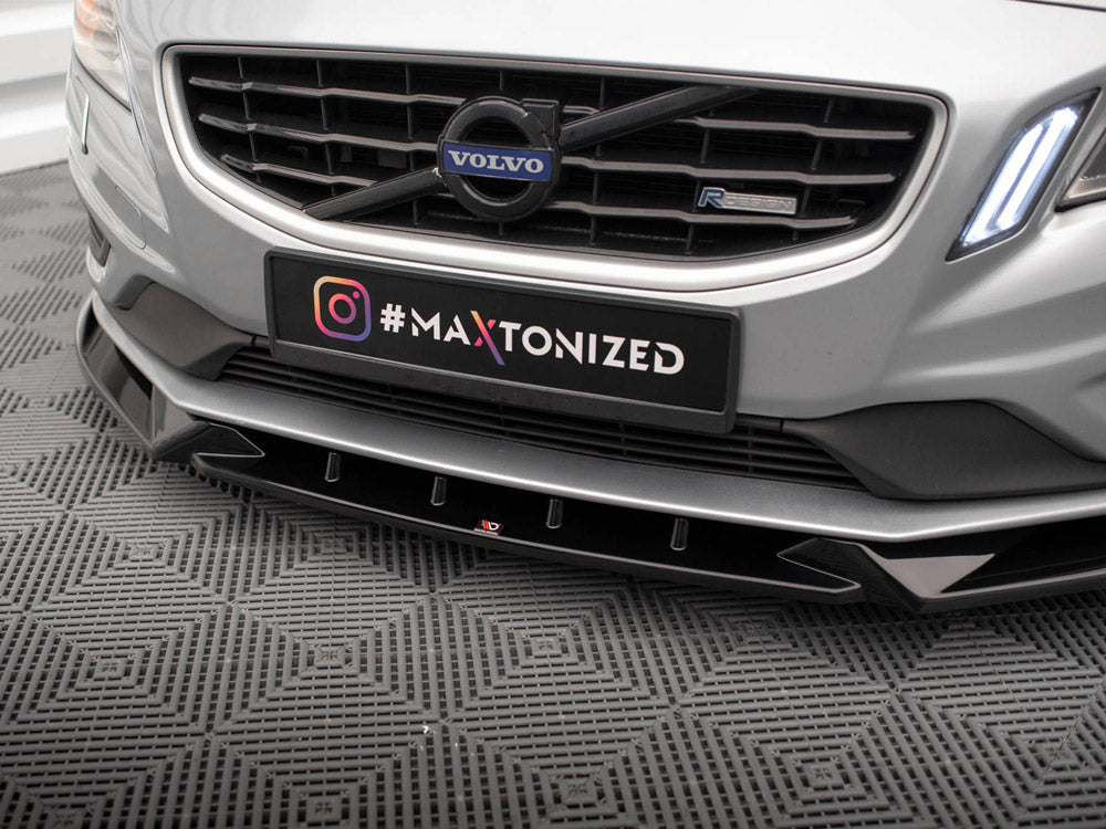 Front Splitter V.1 Volvo S60 R-Design Mk2