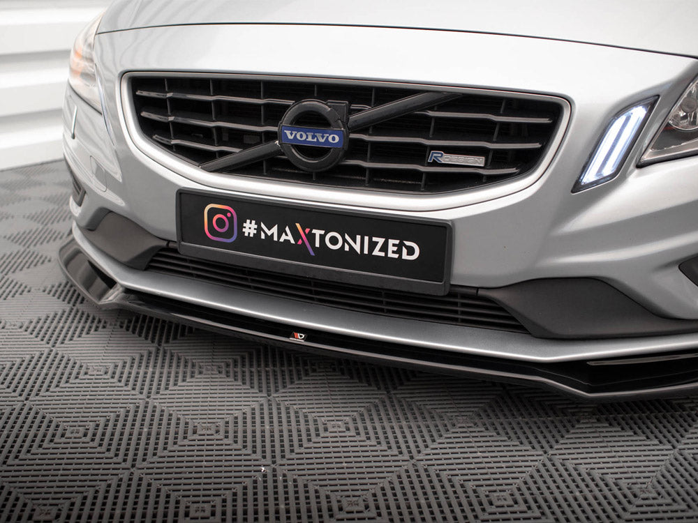 Front Splitter V.2 Volvo S60 R-Design Mk2