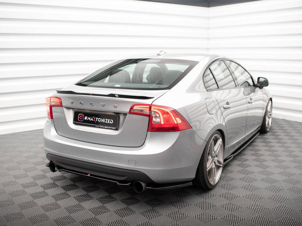 Rear Side Splitters Volvo S60 R-Design Mk2