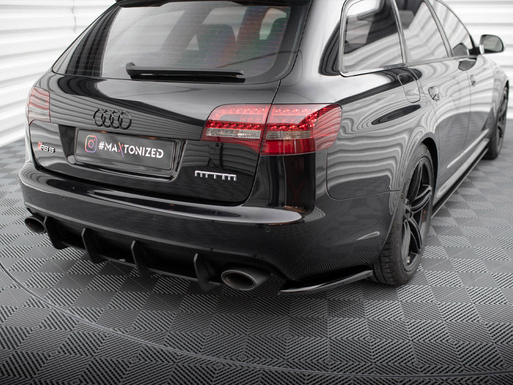 Rear Side Splitters Audi RS6 Avant C6