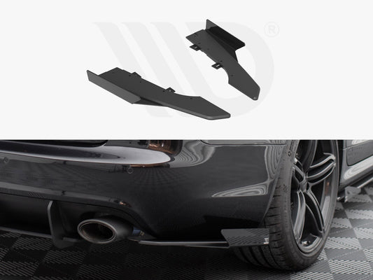 Street Pro Rear Side Splitters + Flaps Audi RS6 Avant C6