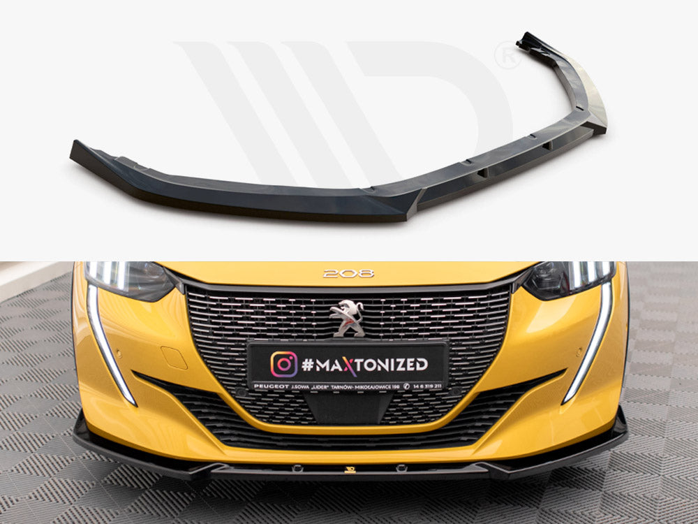 Front Splitter V.1 Peugeot 208 GT Mk2