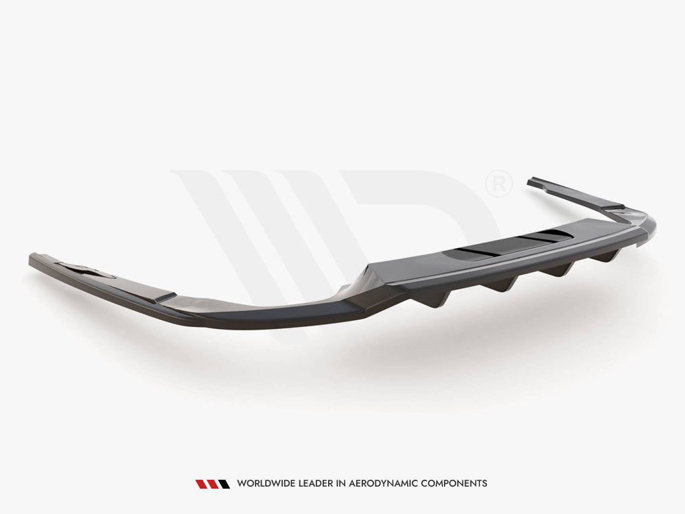 Central Rear Splitter (Vertical Bars) Skoda Octavia Sportline Mk4