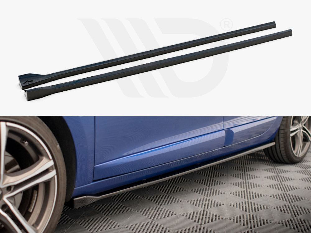 Side Skirts Diffusers Renault Megane GT Line Grandtour Mk3 Facelift