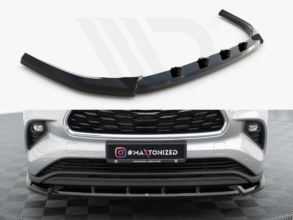 Front Splitter Toyota Highlander Mk4