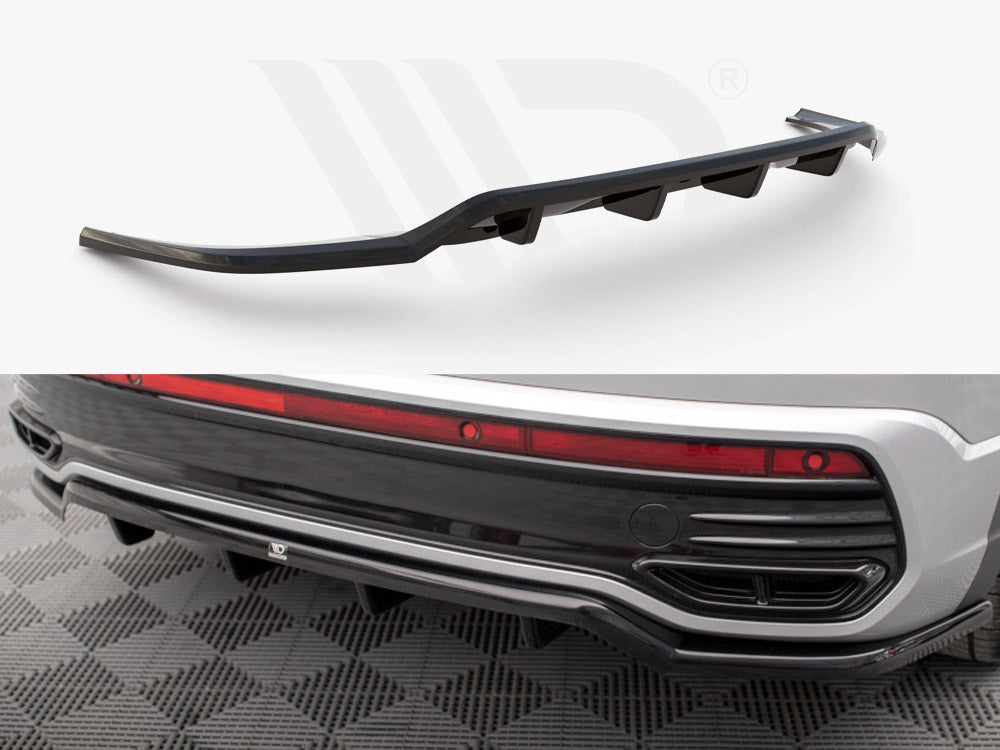 Central Rear Splitter (Vertical Bars) VW Taigo R-Line Mk1