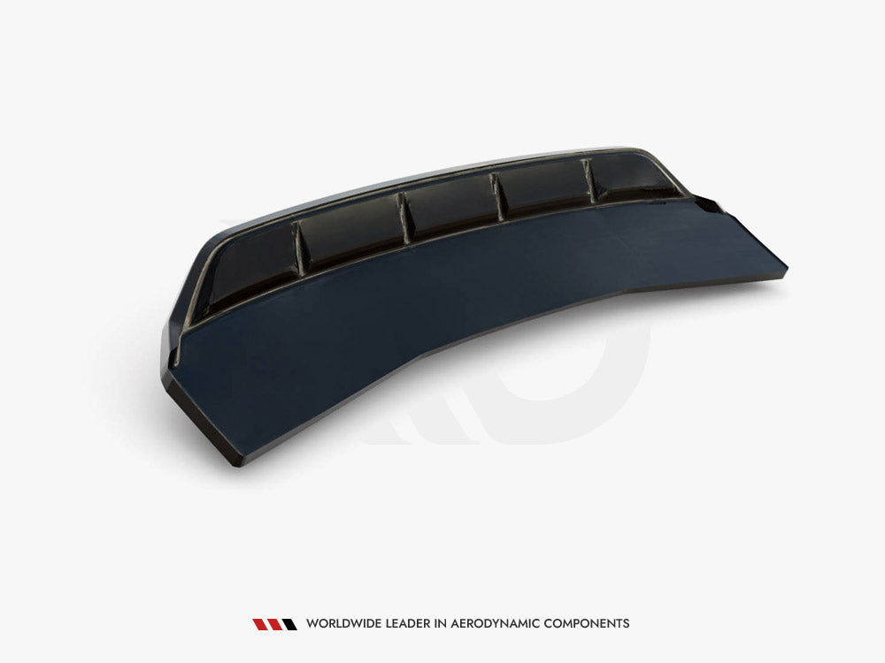 Central Rear Splitter (Vertical Bars) Audi A4 Competition B9