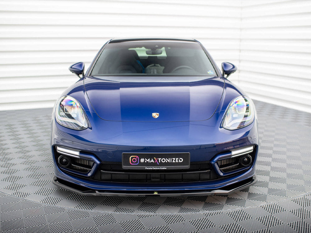 Front Splitter V.1 Porsche Panamera E-Hybrid 971 Facelift