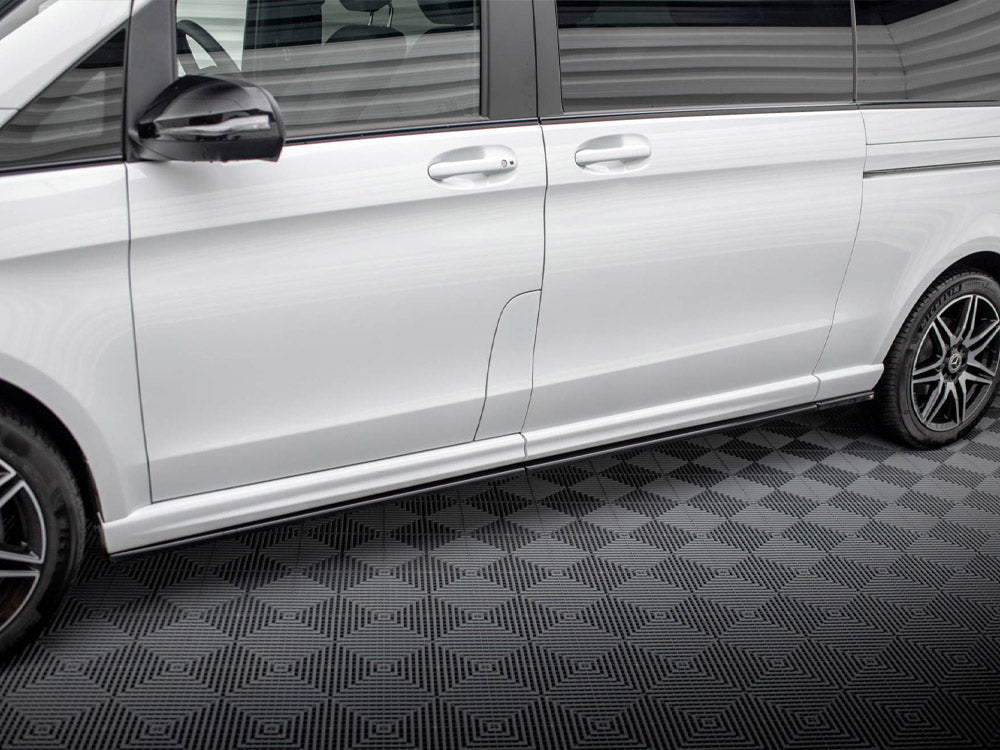 Side Skirts Diffusers Mercedes V-Class Extra Long AMG-Line W447 Facelift