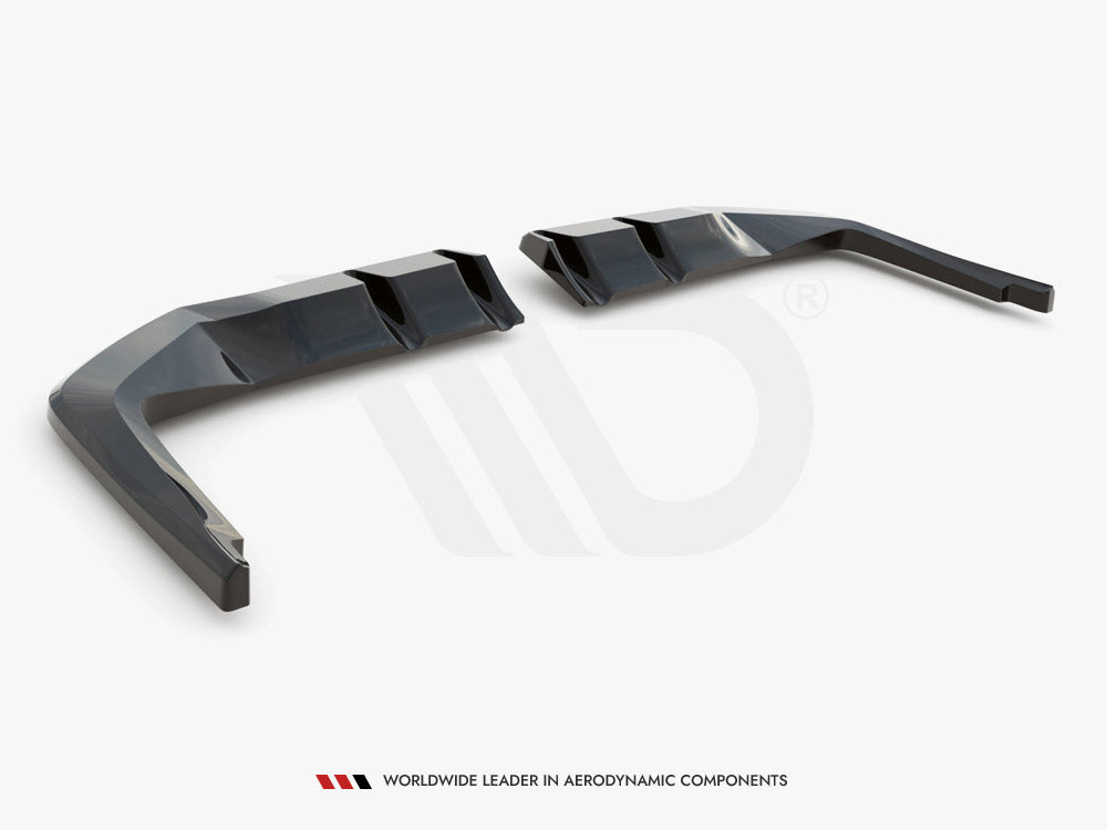 Central Rear Splitter (Vertical Bars) V.1 Honda Civic Type-R Mk 11