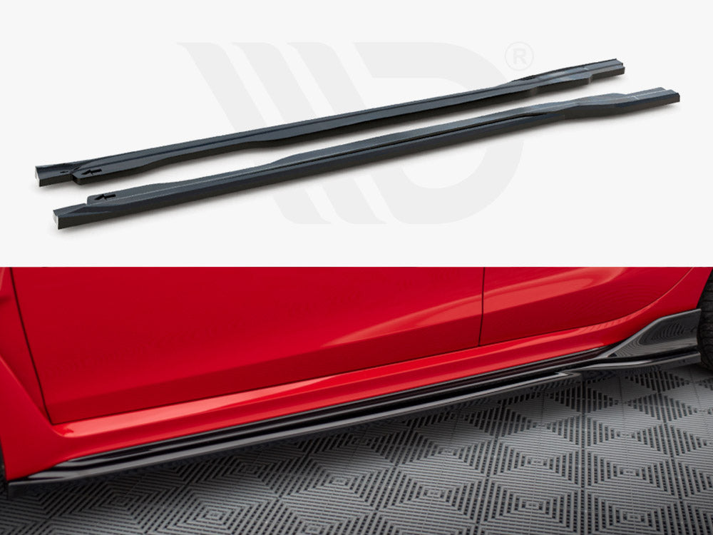 Side Skirts Diffusers V.1 Honda Civic Type-R Mk 11