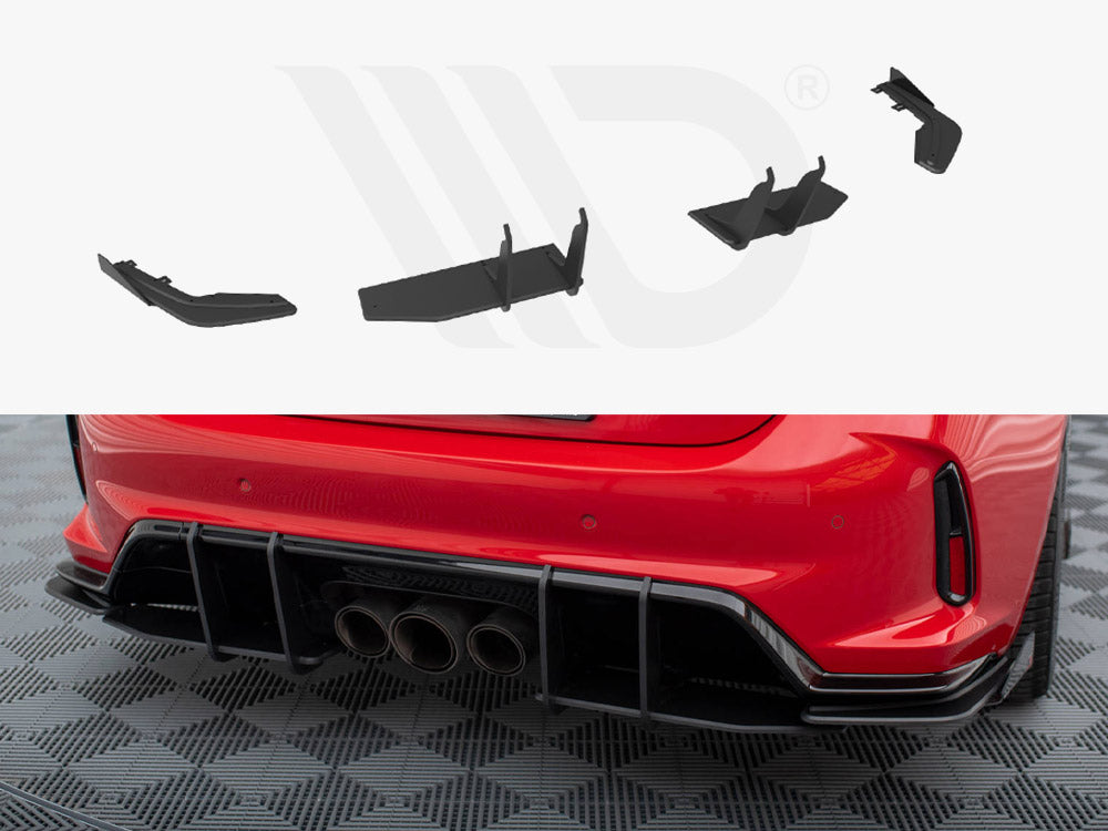 Street PRO Rear Diffuser + Flaps Honda Civic Type-R Mk 11