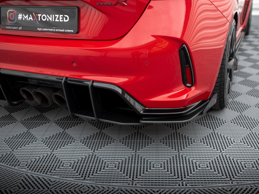 Street PRO Rear Diffuser + Flaps Honda Civic Type-R Mk 11