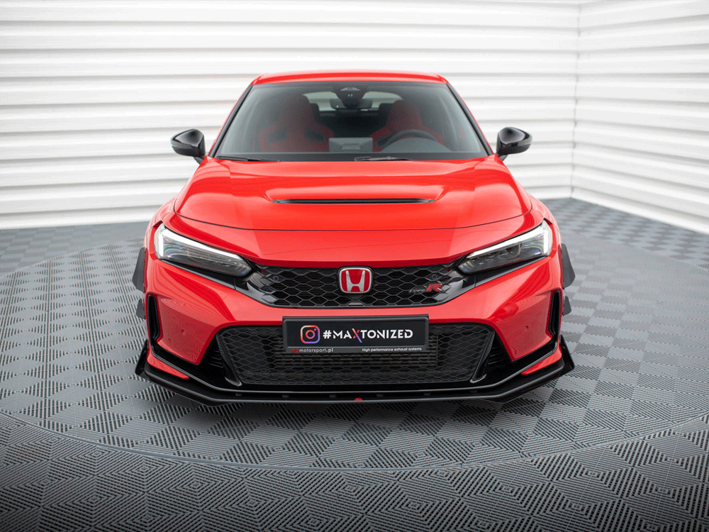 Street PRO Front Splitter + Flaps Honda Civic Type-R Mk 11