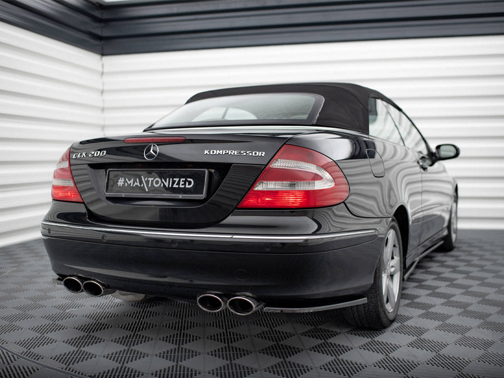 Rear Side Splitters V.1 Mercedes CLK W209