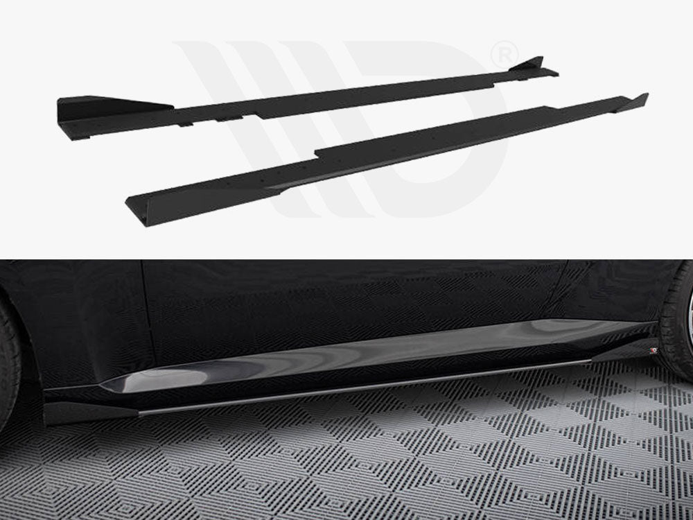 Street PRO Side Skirts Diffusers + Flaps BMW 2 Coupe G42